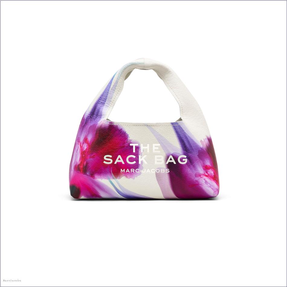  Marc Jacobs WHITE MULTI BAGS/The Sack Bag/The Future Floral Leather Mini Sack Bag