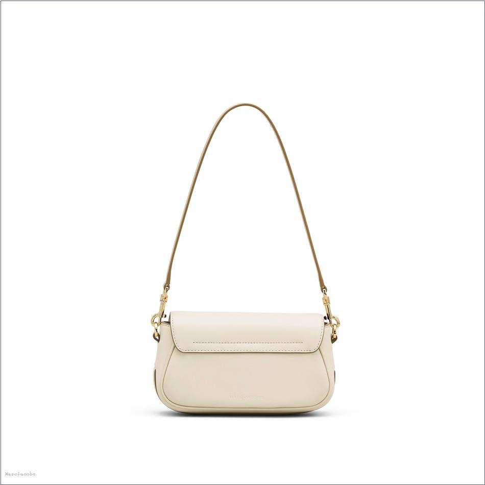  Marc Jacobs CLOUD WHITE The Clover Shoulder Bag