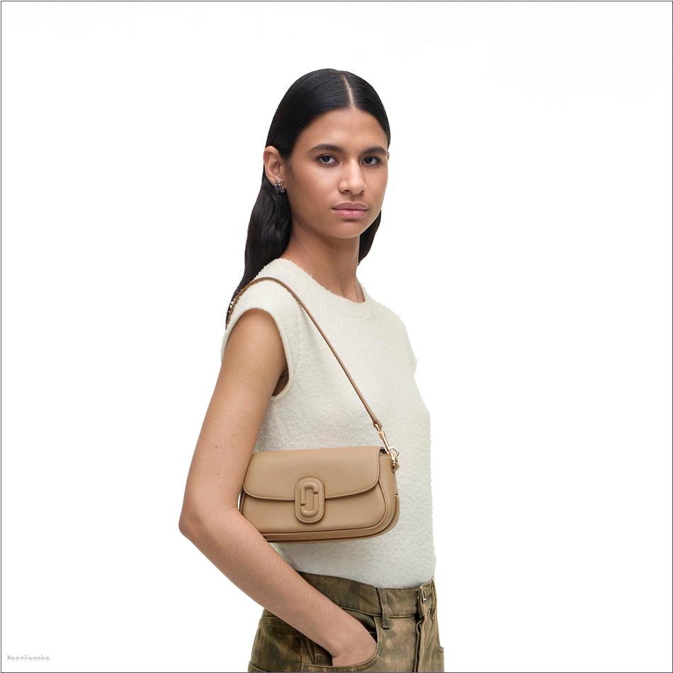  Marc Jacobs CAMEL The Clover Shoulder Bag