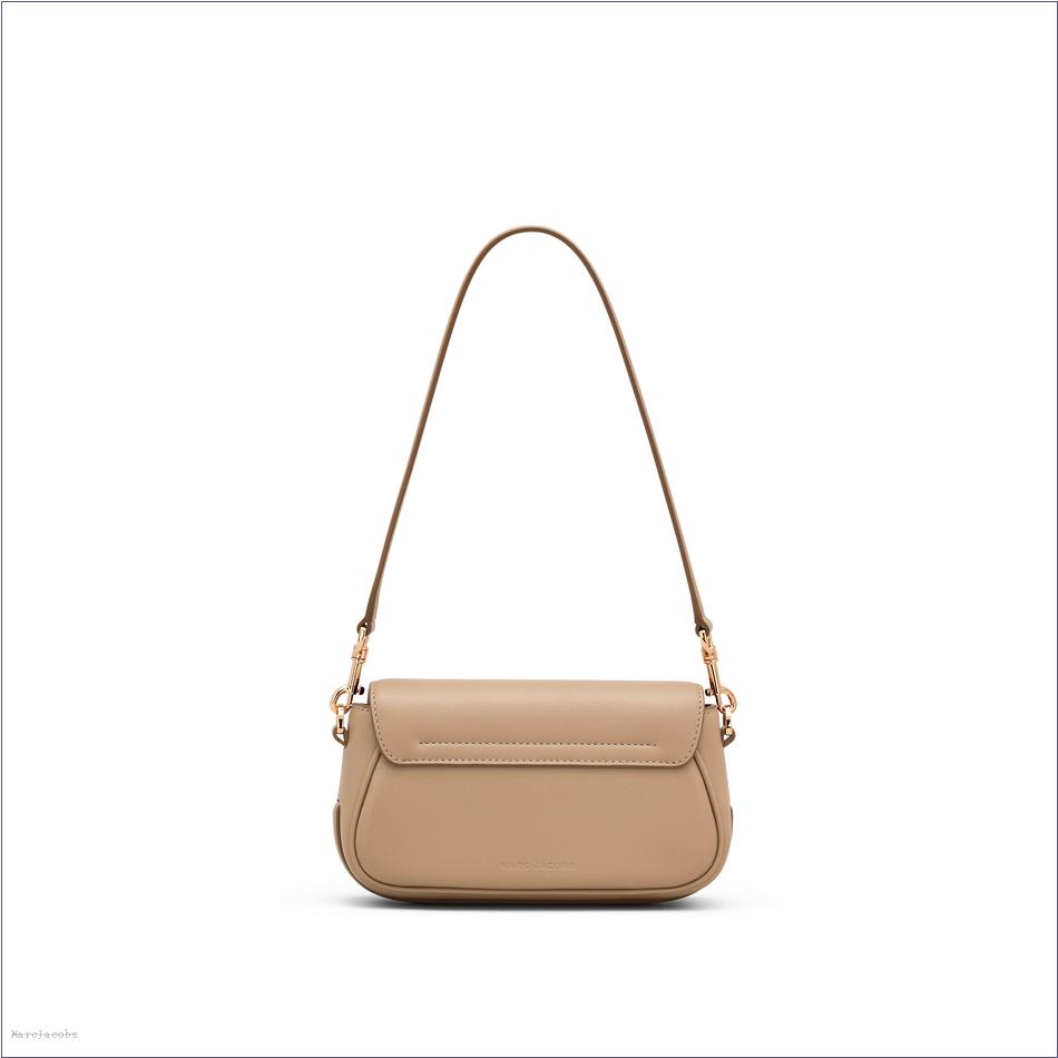  Marc Jacobs CAMEL The Clover Shoulder Bag