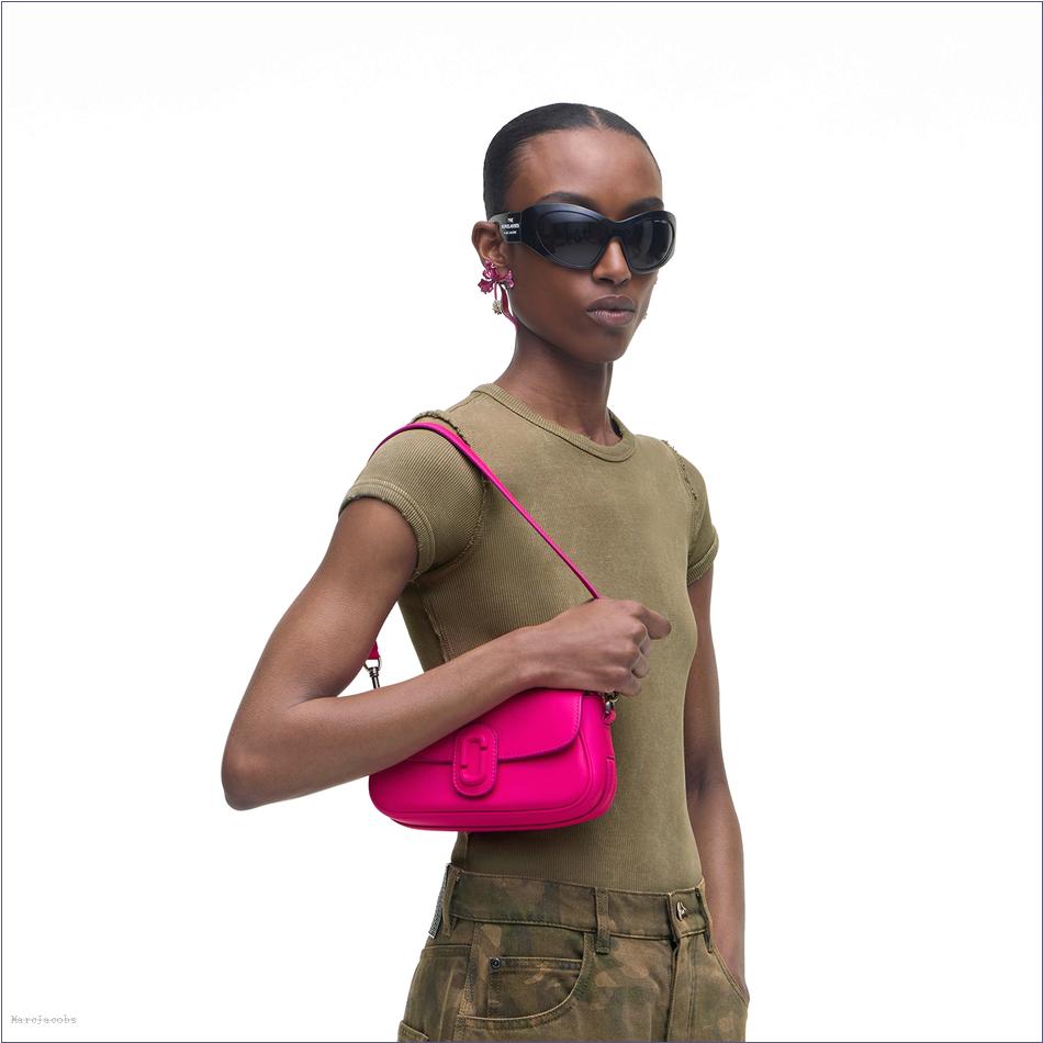  Marc Jacobs HOT PINK The Clover Shoulder Bag