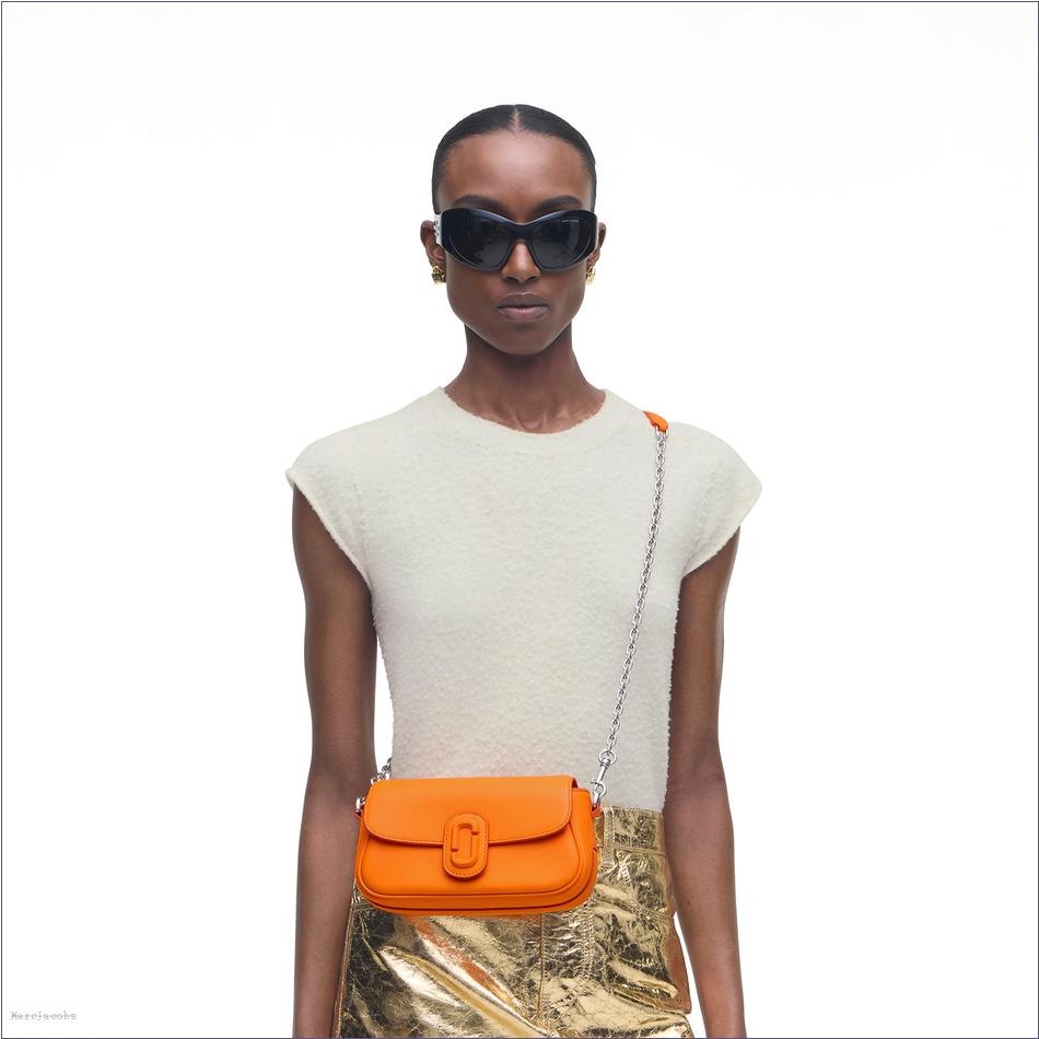  Marc Jacobs TANGERINE The Clover Shoulder Bag