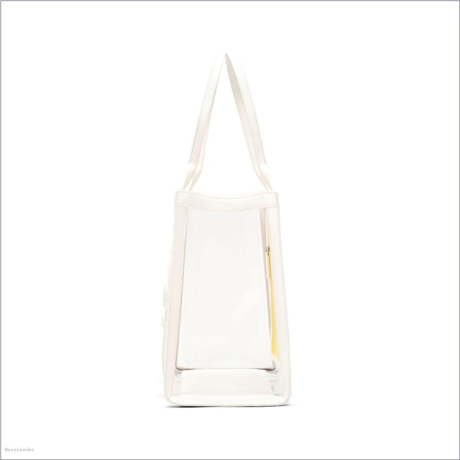  Marc Jacobs WHITE MARCDOWN/View All Marcdown/The Clear Large Tote Bag