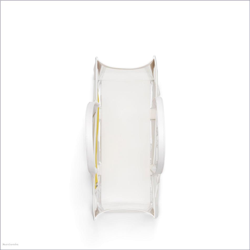  Marc Jacobs WHITE MARCDOWN/View All Marcdown/The Clear Large Tote Bag