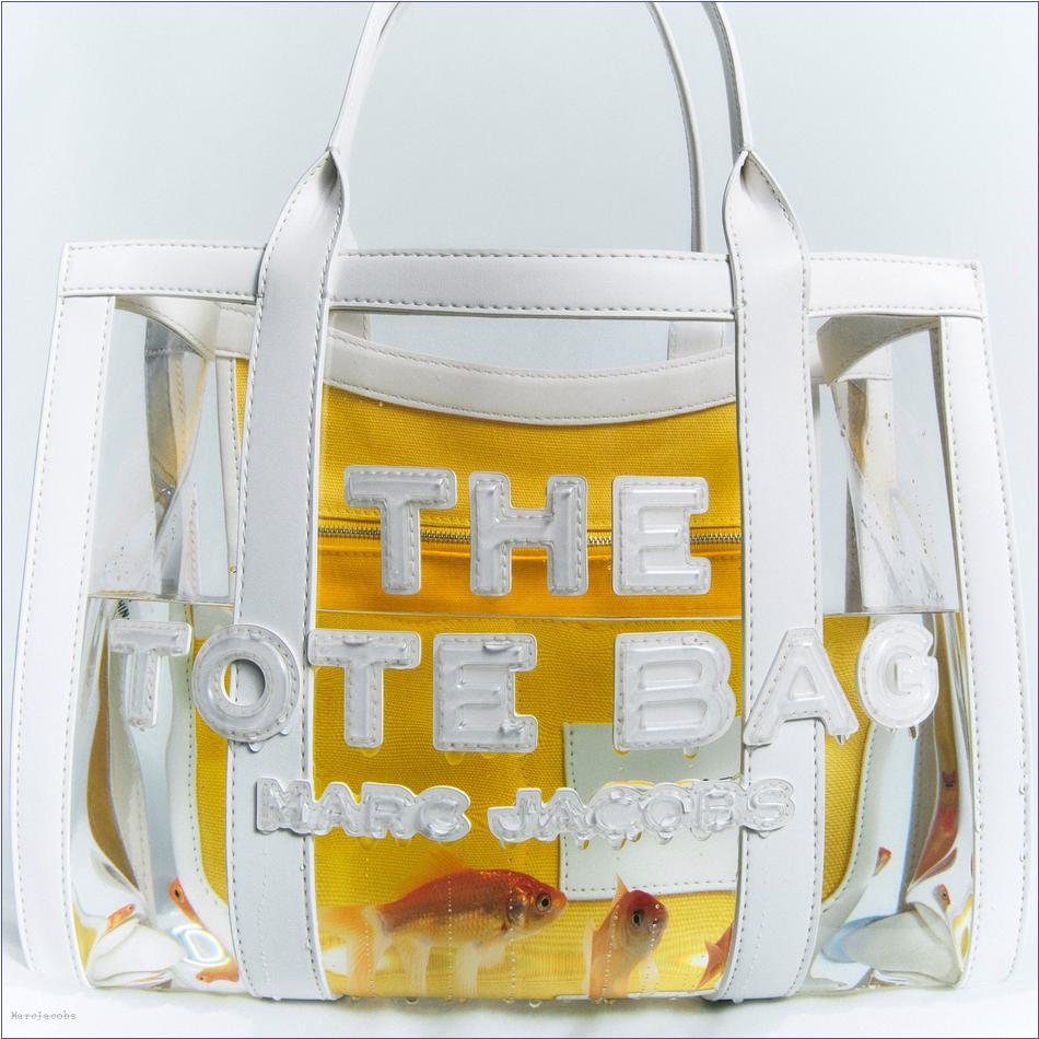  Marc Jacobs WHITE MARCDOWN/View All Marcdown/The Clear Medium Tote Bag