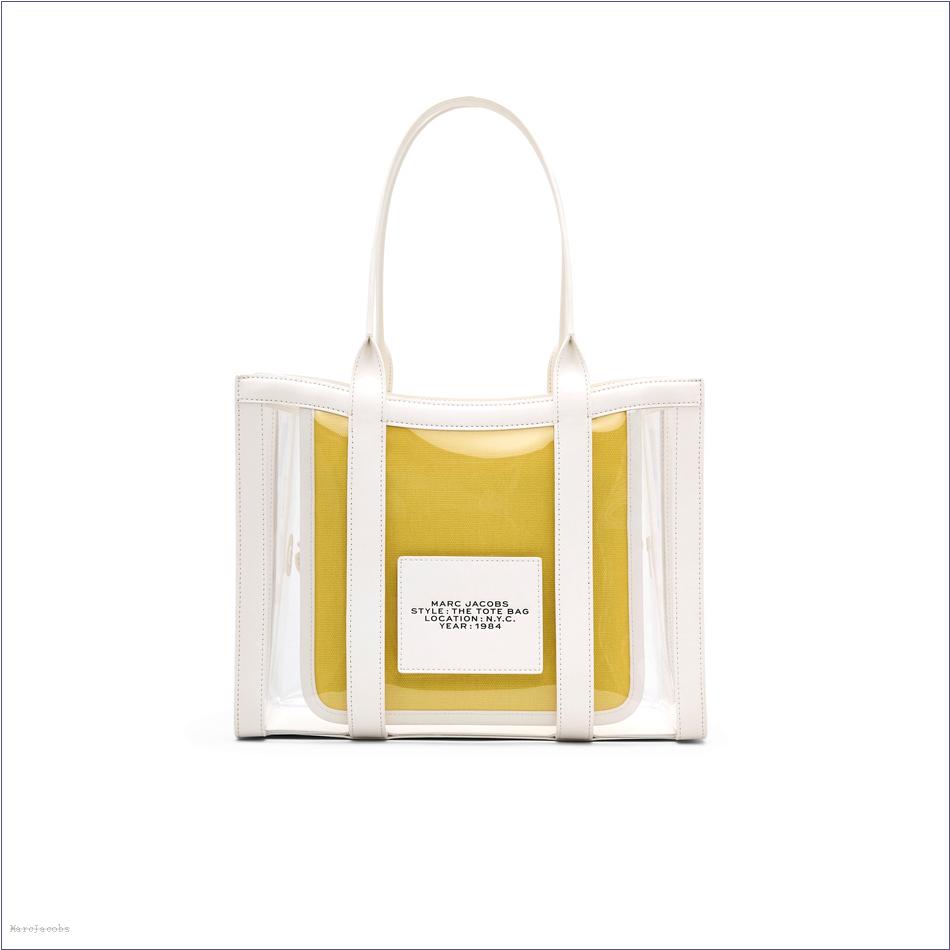  Marc Jacobs WHITE MARCDOWN/View All Marcdown/The Clear Medium Tote Bag