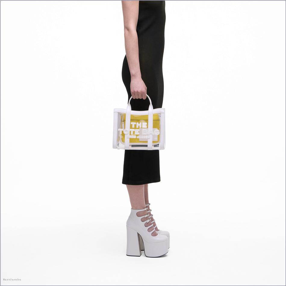  Marc Jacobs WHITE MARCDOWN/View All Marcdown/The Clear Small Tote Bag