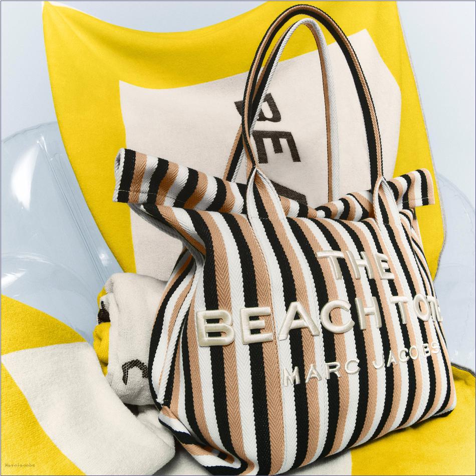  Marc Jacobs WISTERIA MULTI BAGS/The Tote Bag/The Striped Jacquard Beach Tote Bag