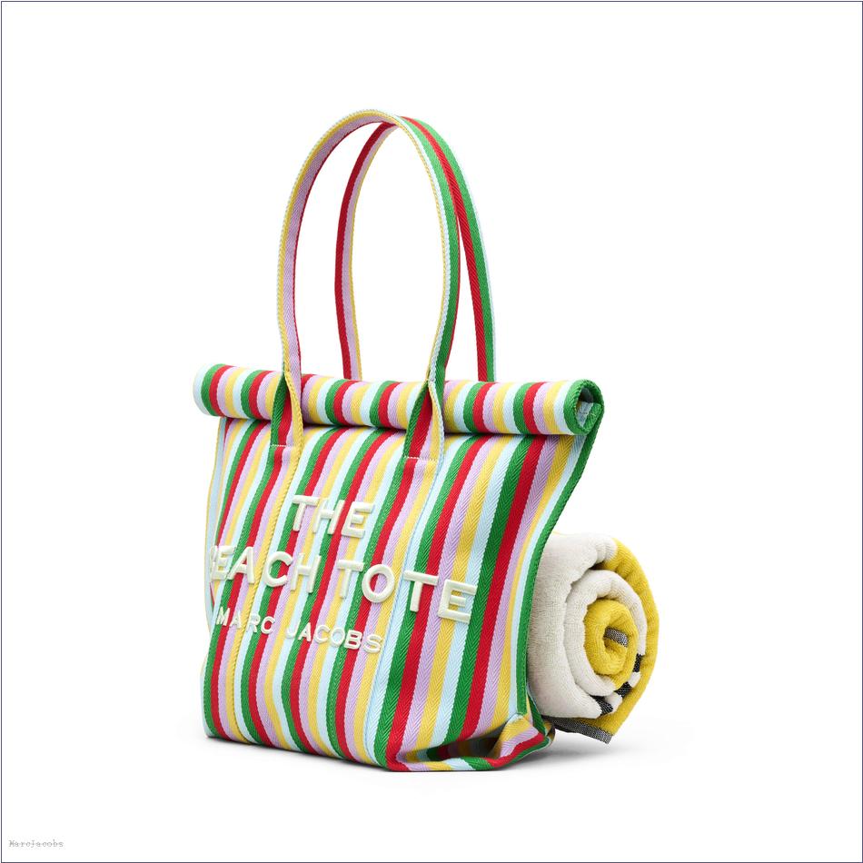  Marc Jacobs WISTERIA MULTI BAGS/The Tote Bag/The Striped Jacquard Beach Tote Bag