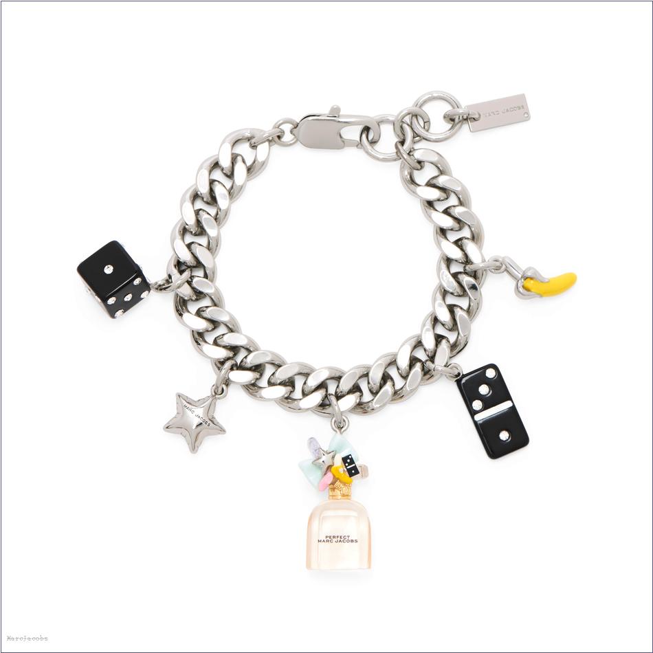  Marc Jacobs SILVER/PINK MULTI Jewelry/View All Jewelry/Perfect Charm Bracelet