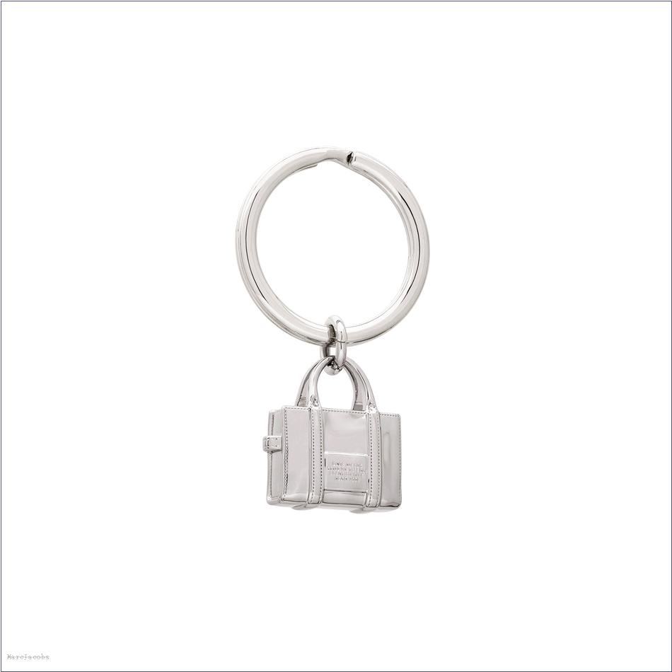  Marc Jacobs SILVER ACCESSORIES/Charms/The Mini Icon Tote Bag Key Ring