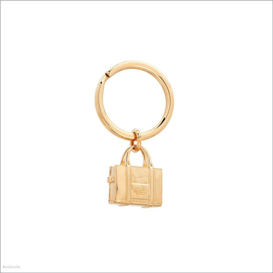  Marc Jacobs GOLD ACCESSORIES/Charms/The Mini Icon Tote Bag Key Ring