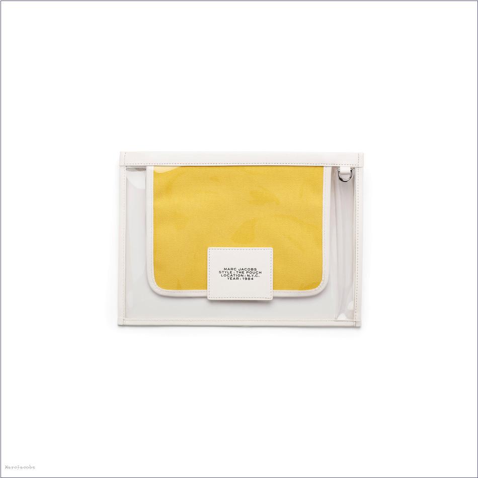  Marc Jacobs WHITE MARCDOWN/View All Marcdown/The Clear Large Pouch