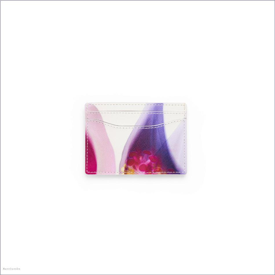  Marc Jacobs WHITE MULTI MARCDOWN/View All Marcdown/The Future Floral Utility Snapshot Card Case