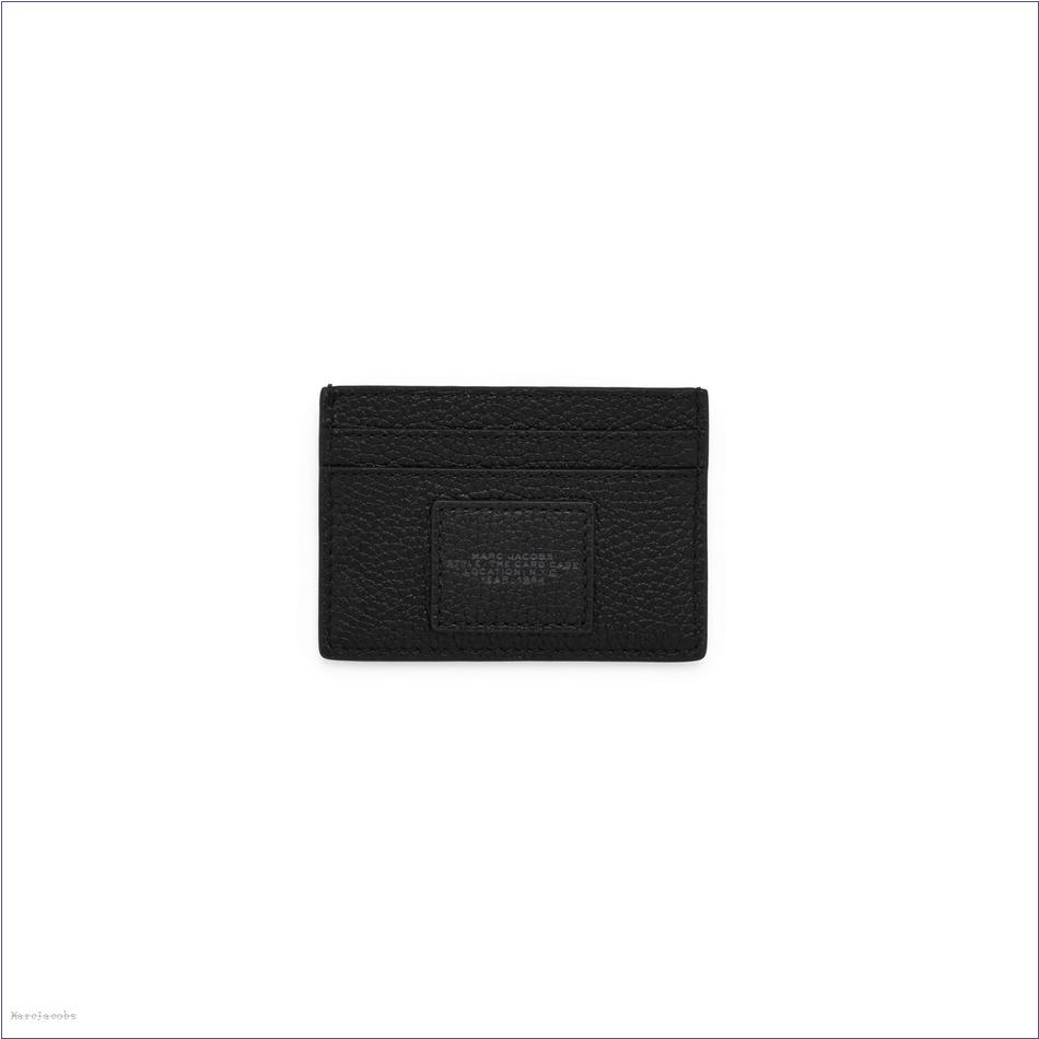  Marc Jacobs BLACK WALLETS/View All Wallets/The Leather Card Case