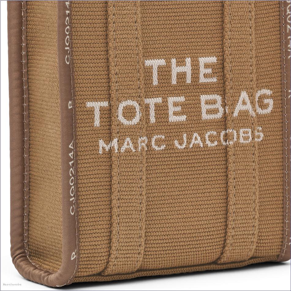  Marc Jacobs CAMEL BAGS/The Tote Bag/The Jacquard Crossbody Tote Bag