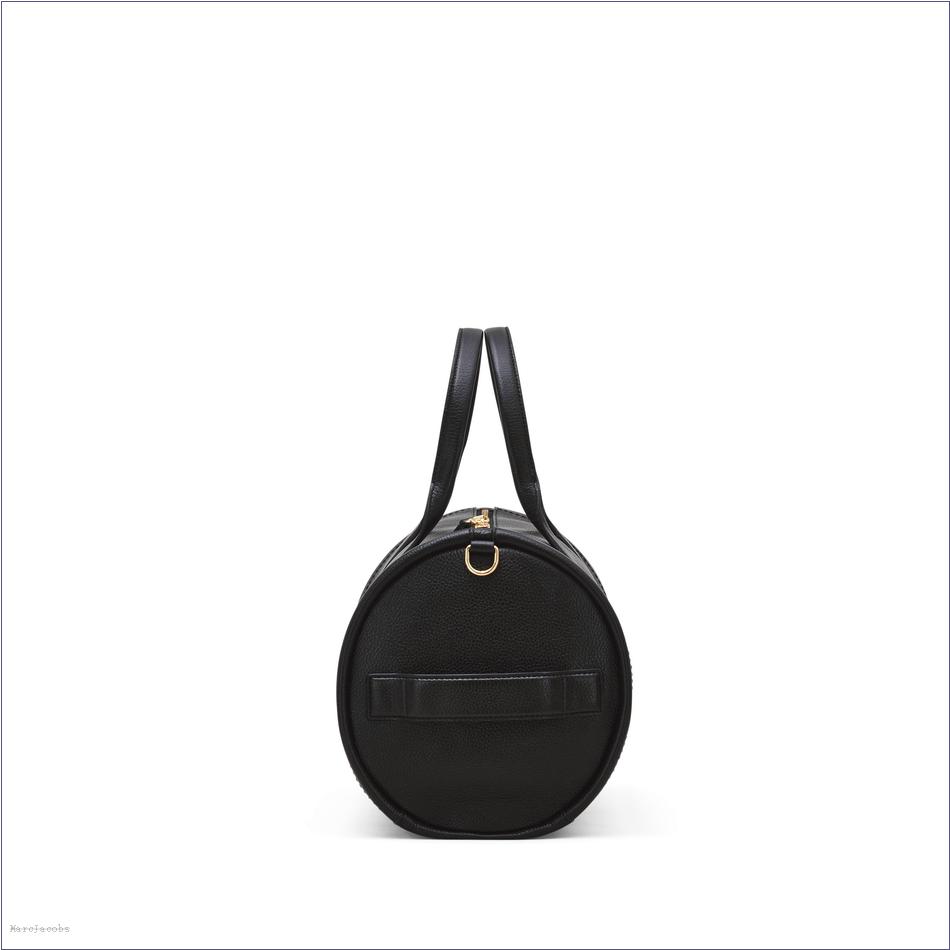  Marc Jacobs BLACK The Leather Large Duffle Bag