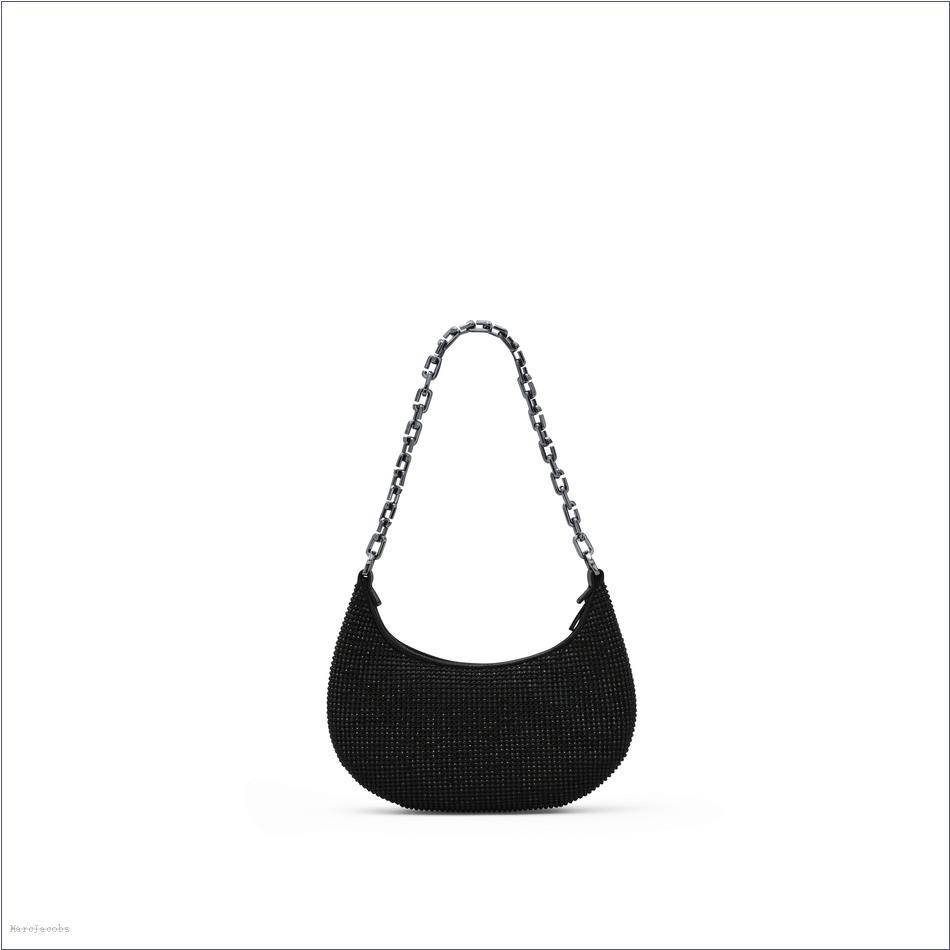  Marc Jacobs BLACK MARCDOWN/View All Marcdown/The Rhinestone Small Curve Bag