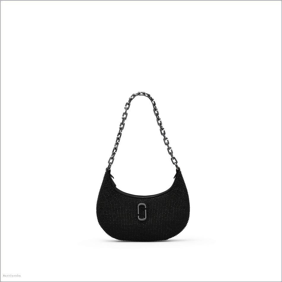  Marc Jacobs BLACK MARCDOWN/View All Marcdown/The Rhinestone Small Curve Bag