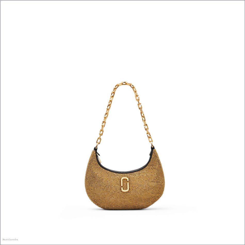  Marc Jacobs GOLD MARCDOWN/View All Marcdown/The Rhinestone Small Curve Bag