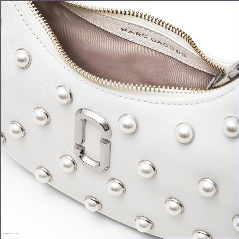  Marc Jacobs WHITE MARCDOWN/View All Marcdown/The Pearl Small Curve Bag