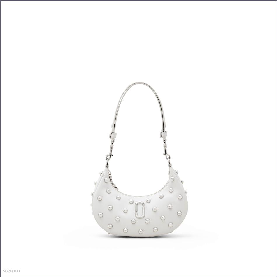  Marc Jacobs WHITE MARCDOWN/View All Marcdown/The Pearl Small Curve Bag