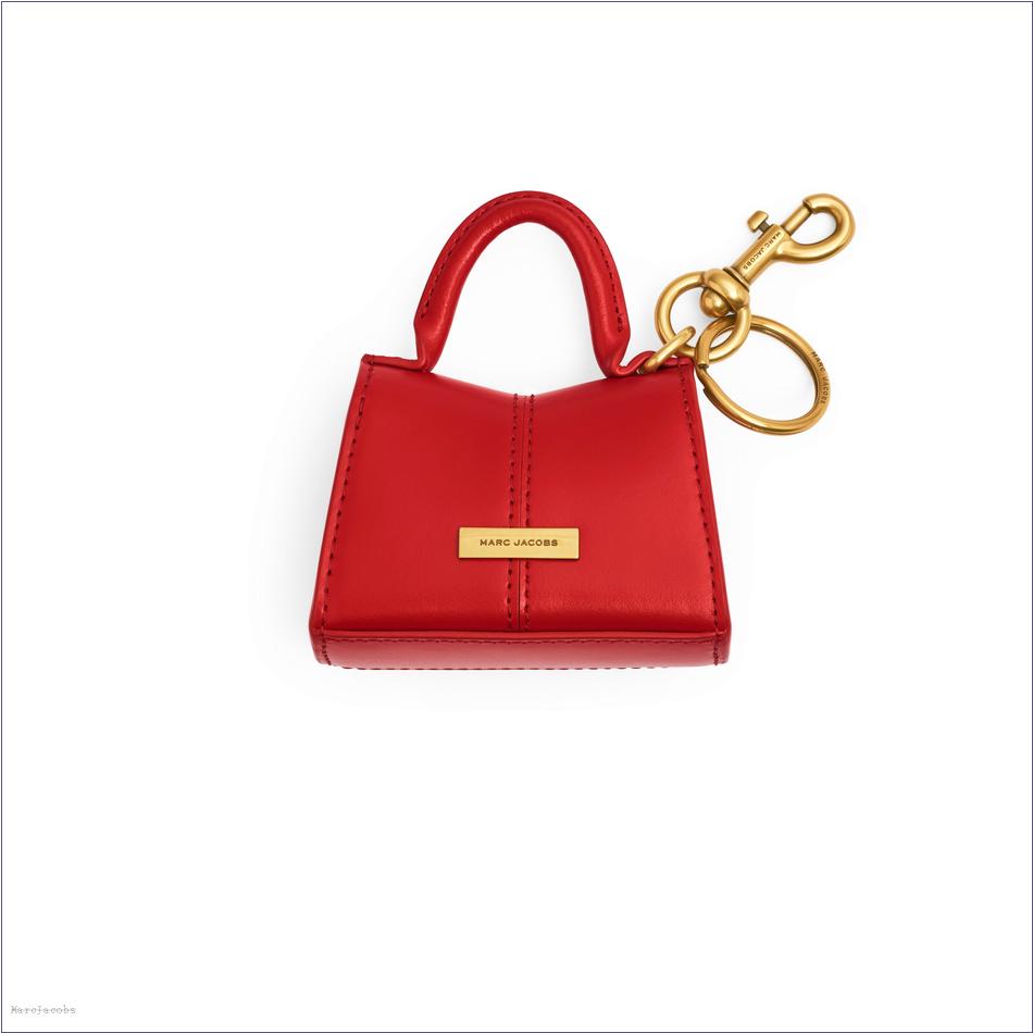  Marc Jacobs TRUE RED MARCDOWN/View All Marcdown/The Nano St. Marc Top Handle Charm