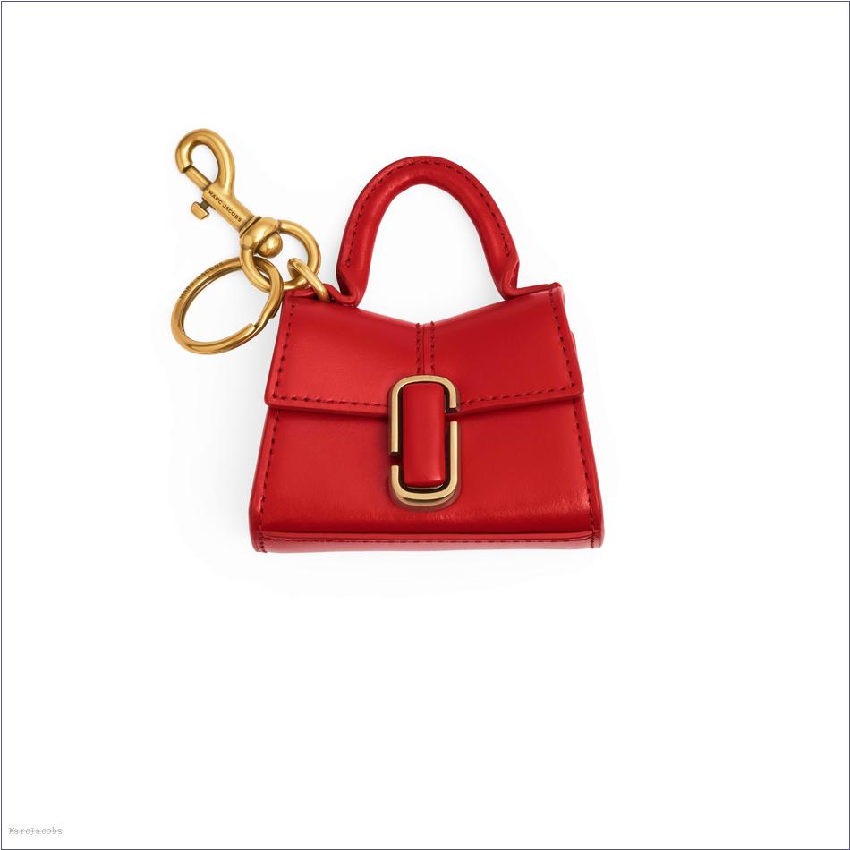  Marc Jacobs TRUE RED MARCDOWN/View All Marcdown/The Nano St. Marc Top Handle Charm