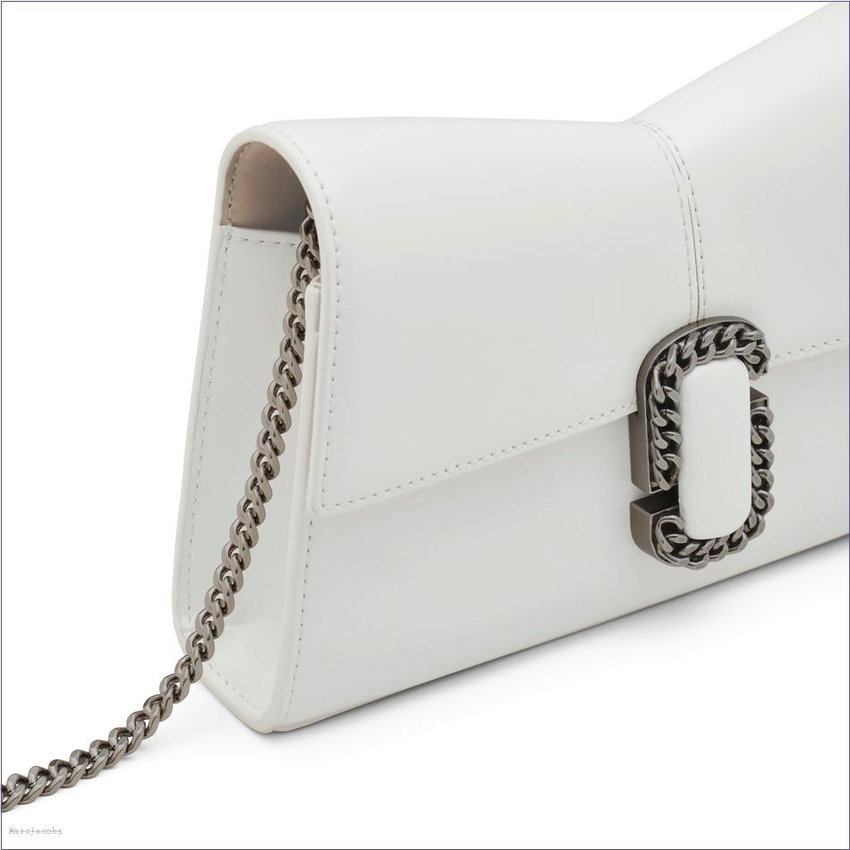  Marc Jacobs WHITE MARCDOWN/View All Marcdown/The St. Marc Chain Wallet