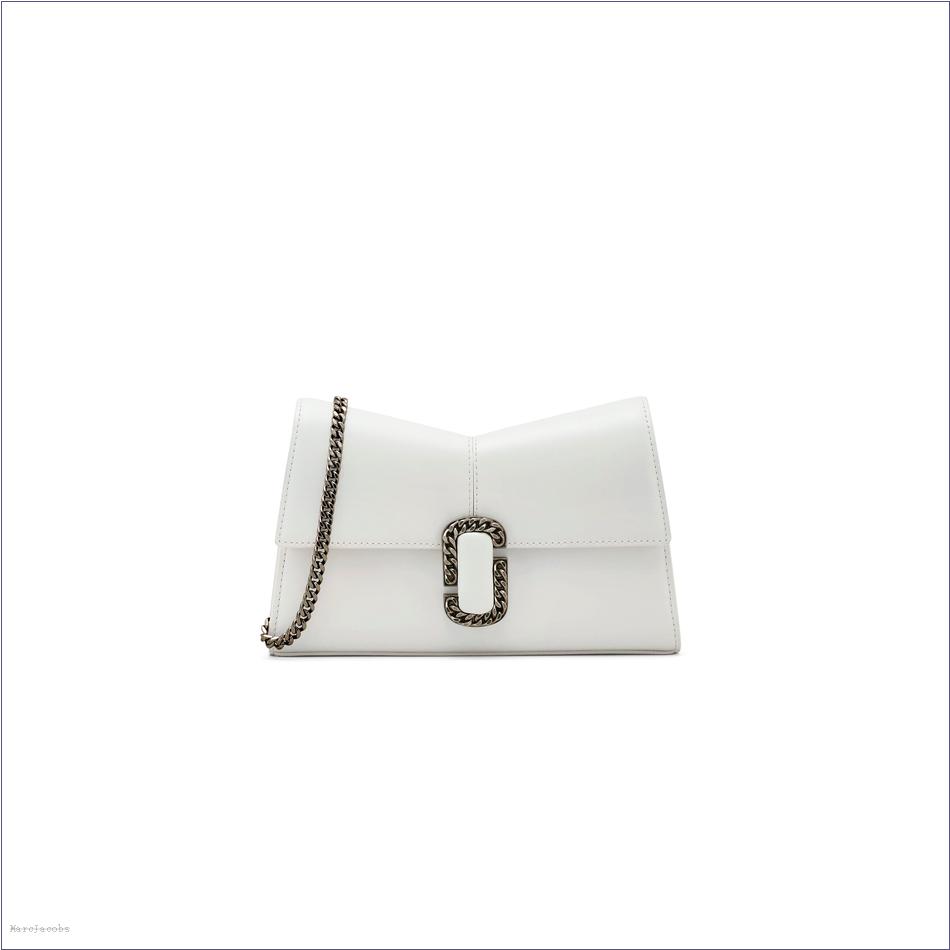  Marc Jacobs WHITE MARCDOWN/View All Marcdown/The St. Marc Chain Wallet