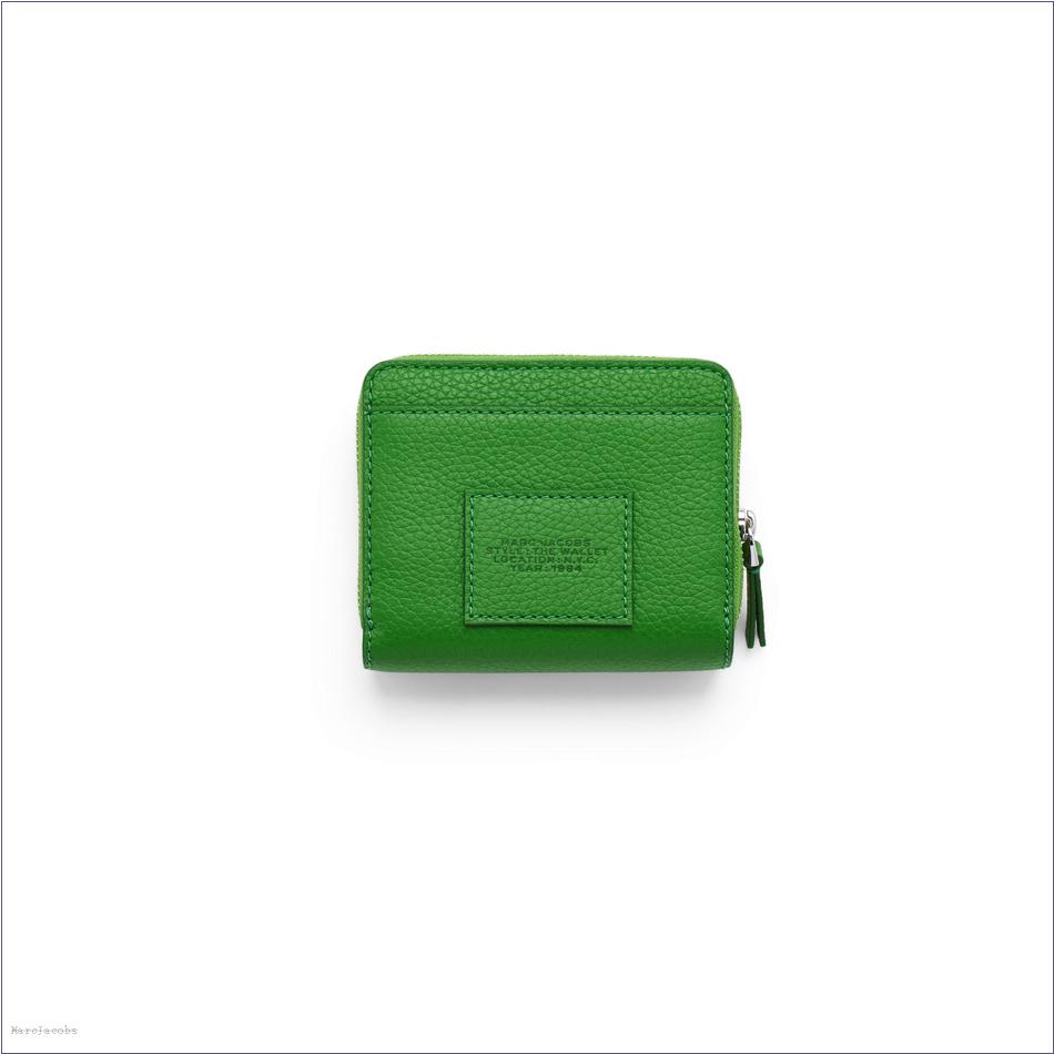  Marc Jacobs KIWI WALLETS/View All Wallets/The Leather Mini Compact Wallet