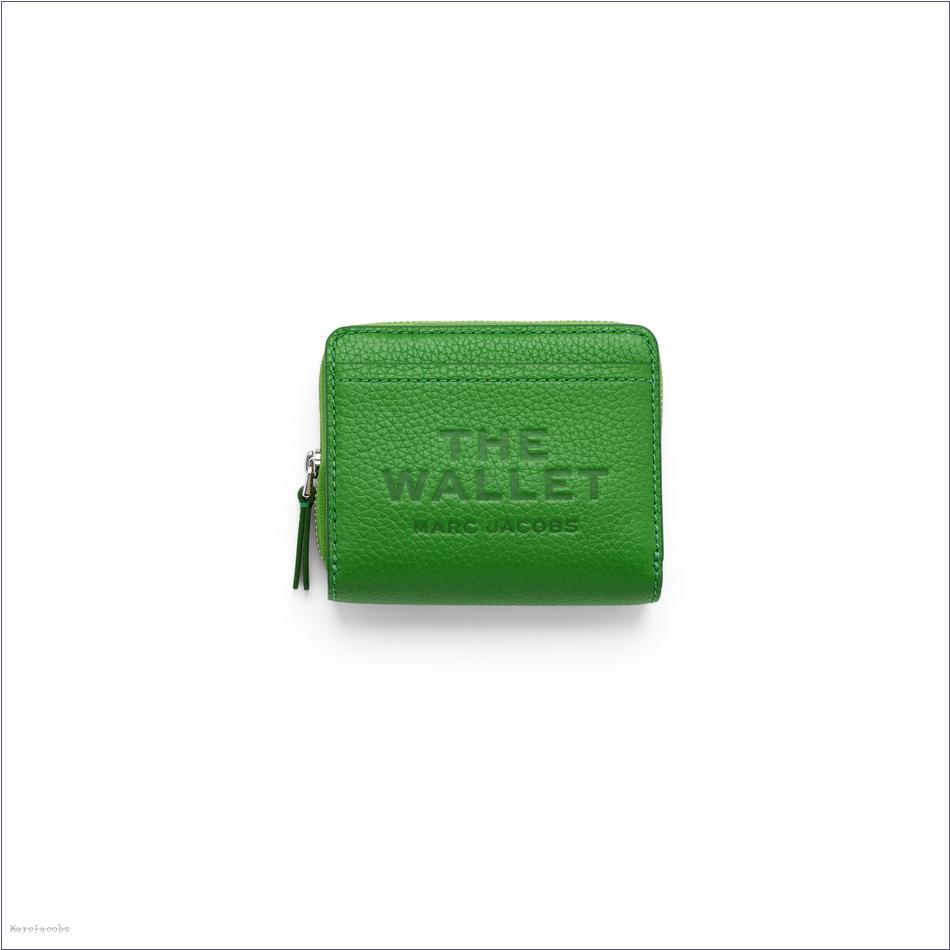  Marc Jacobs KIWI WALLETS/View All Wallets/The Leather Mini Compact Wallet