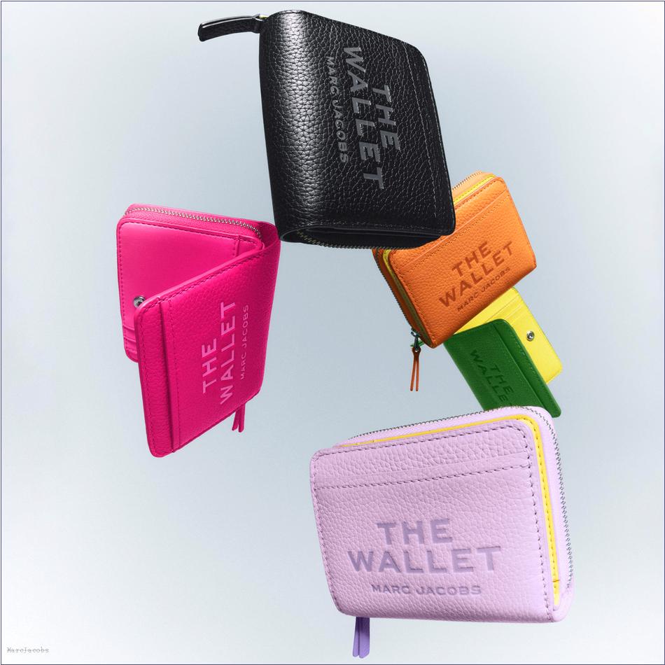  Marc Jacobs WISTERIA WALLETS/View All Wallets/The Leather Mini Compact Wallet