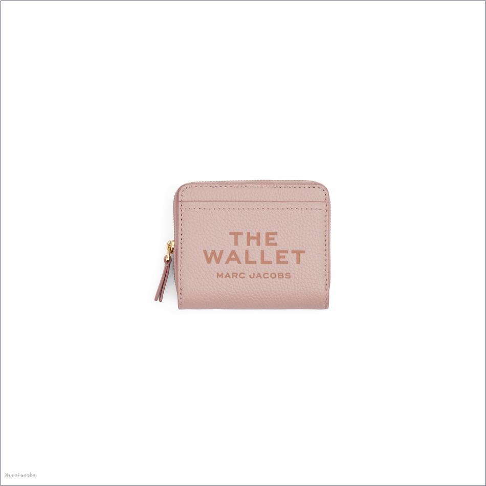  Marc Jacobs ROSE WALLETS/View All Wallets/The Leather Mini Compact Wallet