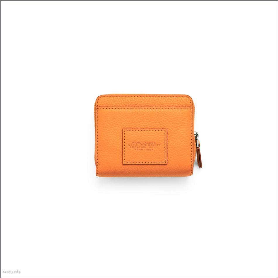  Marc Jacobs TANGERINE WALLETS/View All Wallets/The Leather Mini Compact Wallet