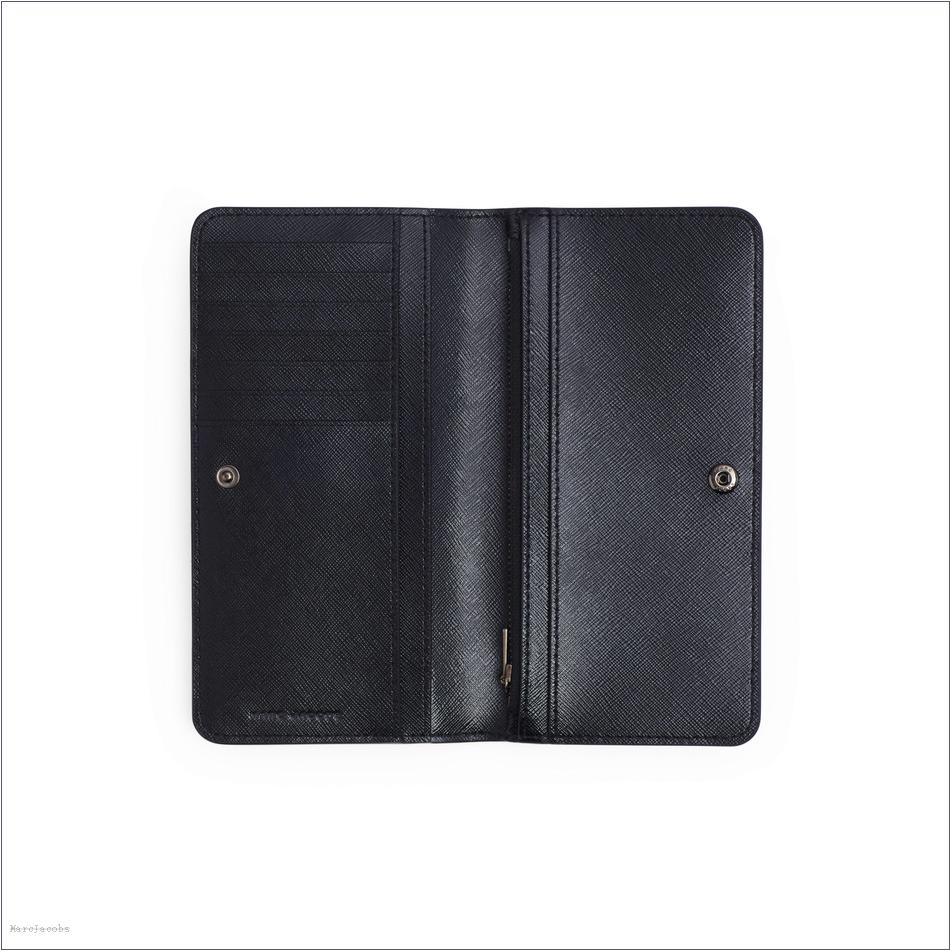  Marc Jacobs BLACK WALLETS/View All Wallets/The Utility Snapshot Long Wallet