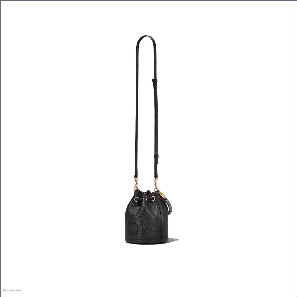  Marc Jacobs BLACK BAGS/Bucket Bags/The Leather Mini Bucket Bag