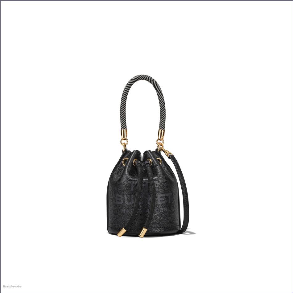  Marc Jacobs BLACK BAGS/Bucket Bags/The Leather Mini Bucket Bag