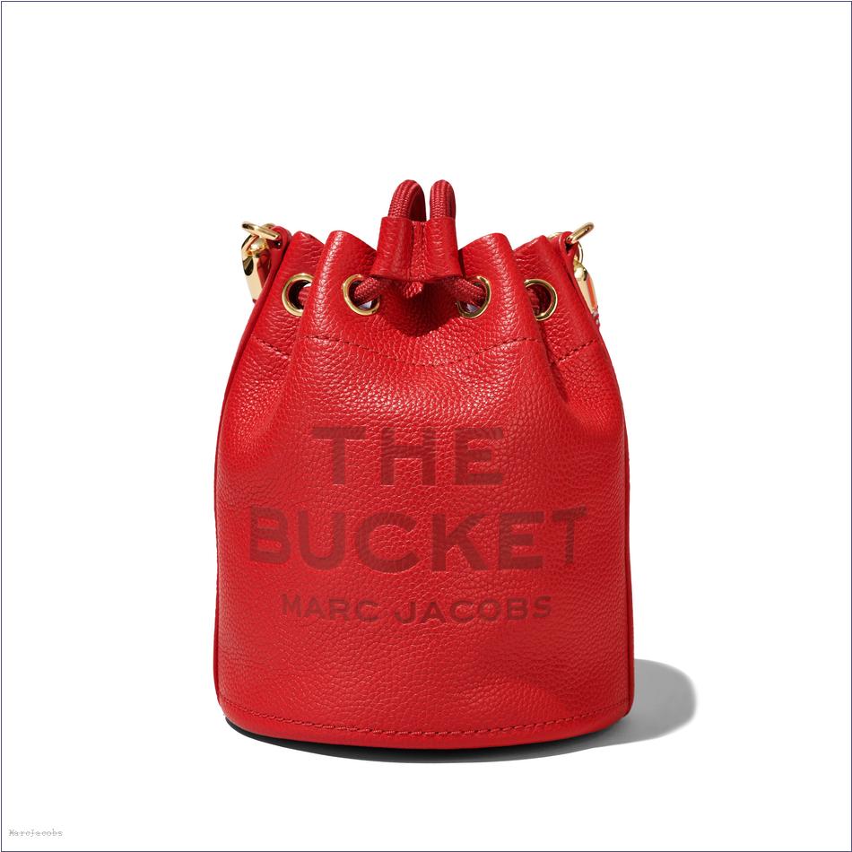  Marc Jacobs TRUE RED BAGS/Bucket Bags/The Leather Mini Bucket Bag