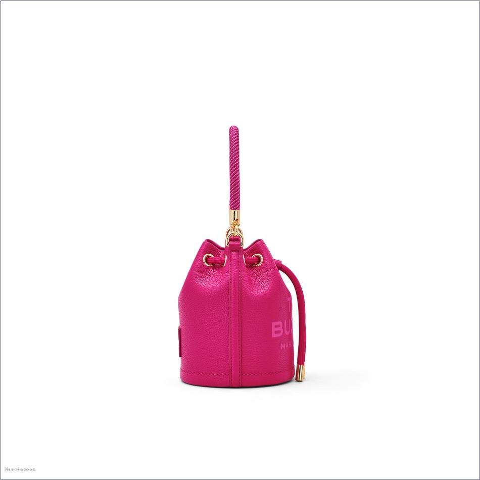  Marc Jacobs LIPSTICK PINK MARCDOWN/View All Marcdown/The Leather Mini Bucket Bag