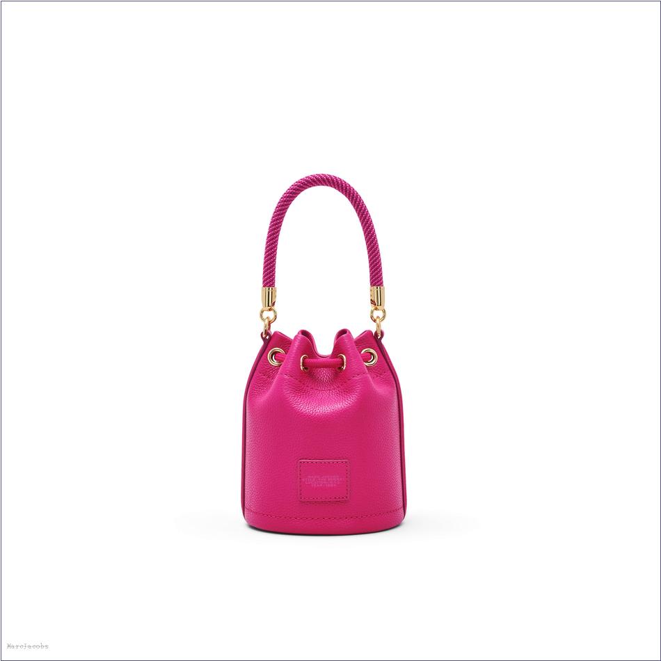  Marc Jacobs LIPSTICK PINK MARCDOWN/View All Marcdown/The Leather Mini Bucket Bag