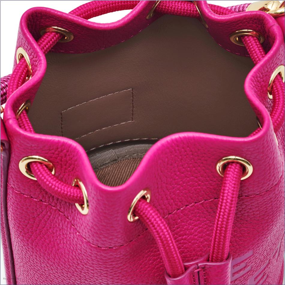  Marc Jacobs LIPSTICK PINK MARCDOWN/View All Marcdown/The Leather Mini Bucket Bag