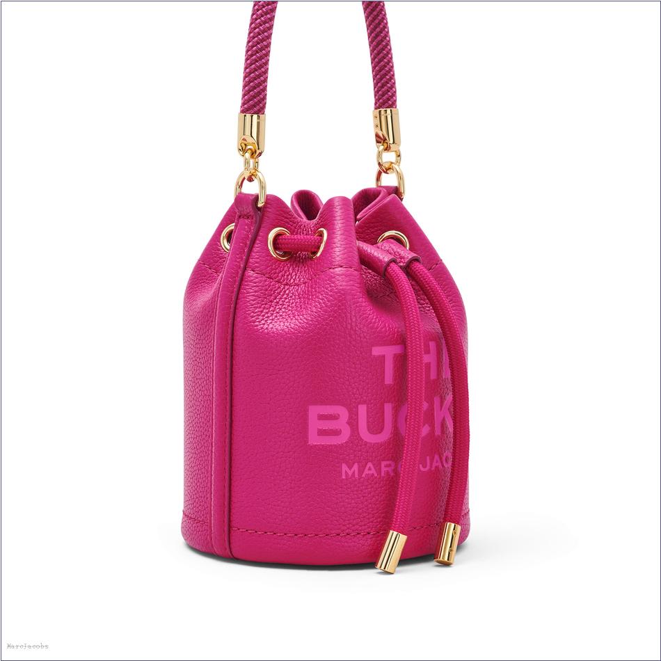  Marc Jacobs LIPSTICK PINK MARCDOWN/View All Marcdown/The Leather Mini Bucket Bag