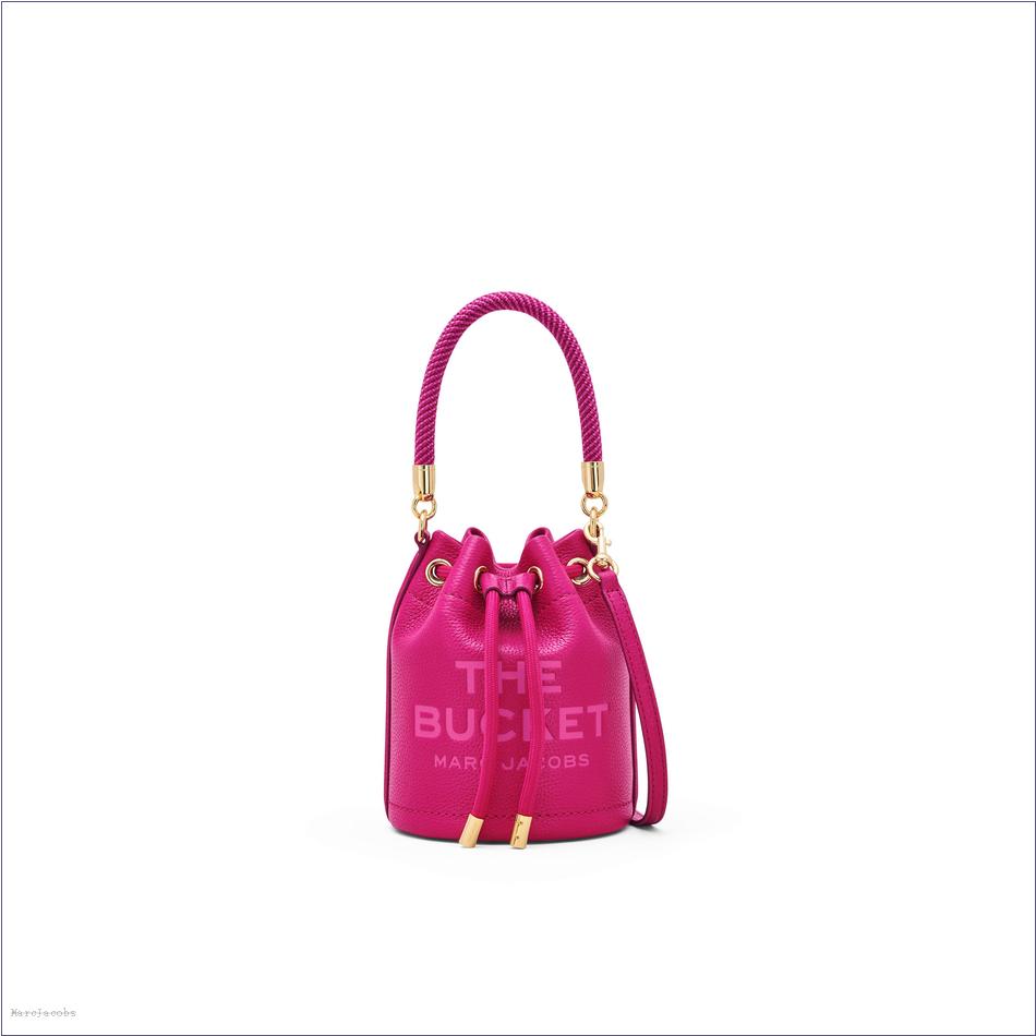  Marc Jacobs LIPSTICK PINK MARCDOWN/View All Marcdown/The Leather Mini Bucket Bag