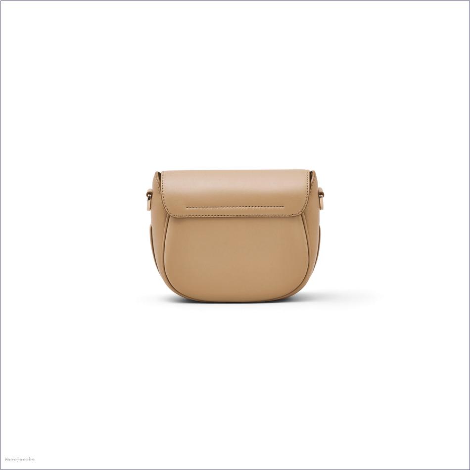  Marc Jacobs CAMEL FEATURED/The J Marc Collection/The Covered J Marc Saddle Bag