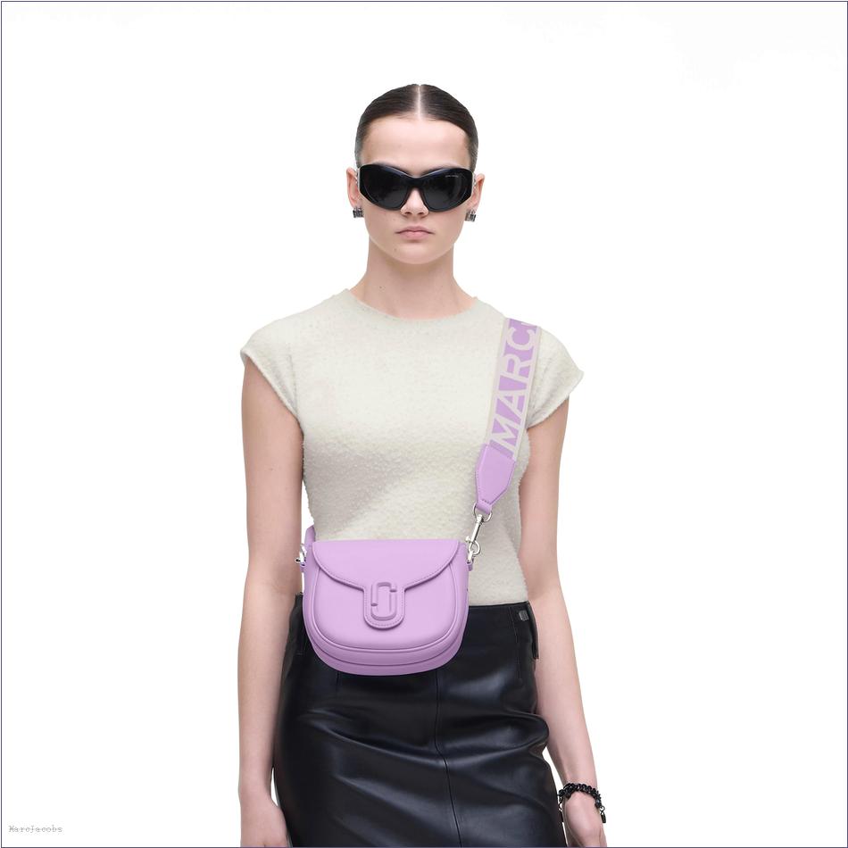  Marc Jacobs WISTERIA The Covered J Marc Saddle Bag