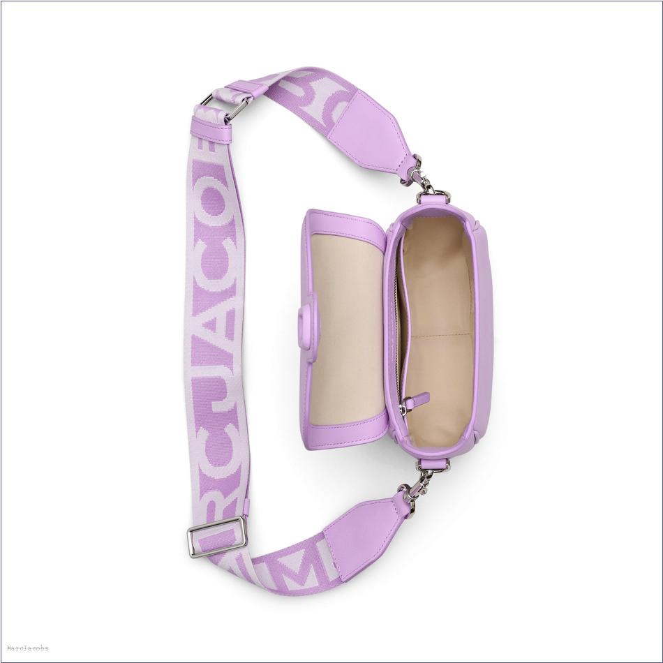  Marc Jacobs WISTERIA The Covered J Marc Saddle Bag