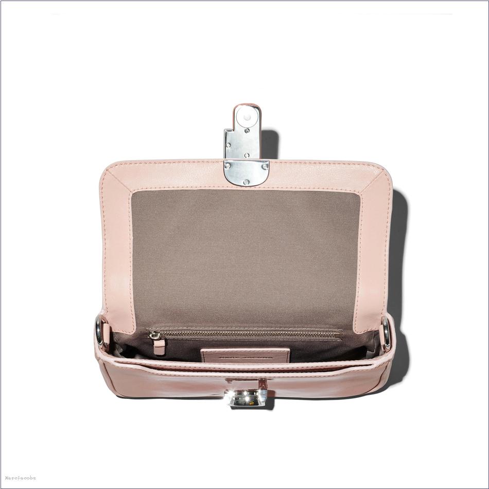  Marc Jacobs ROSE MARCDOWN/View All Marcdown/The Shadow Patent Leather J Marc Shoulder Bag