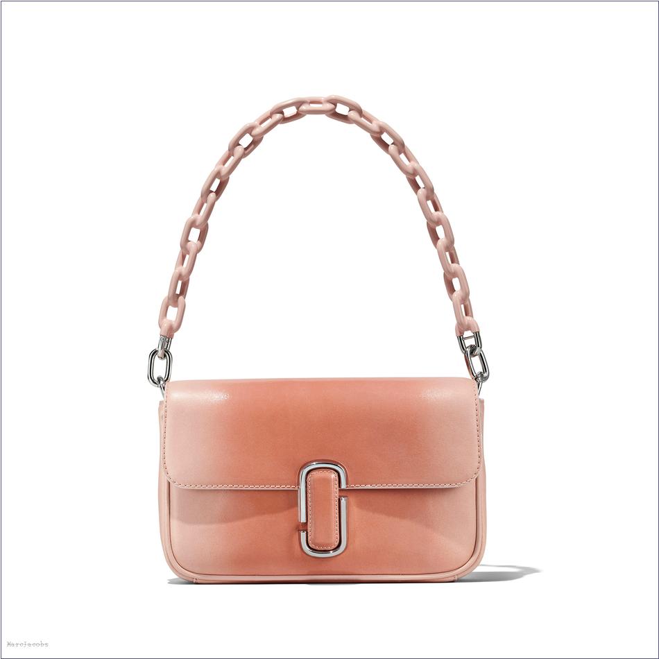  Marc Jacobs ROSE MARCDOWN/View All Marcdown/The Shadow Patent Leather J Marc Shoulder Bag