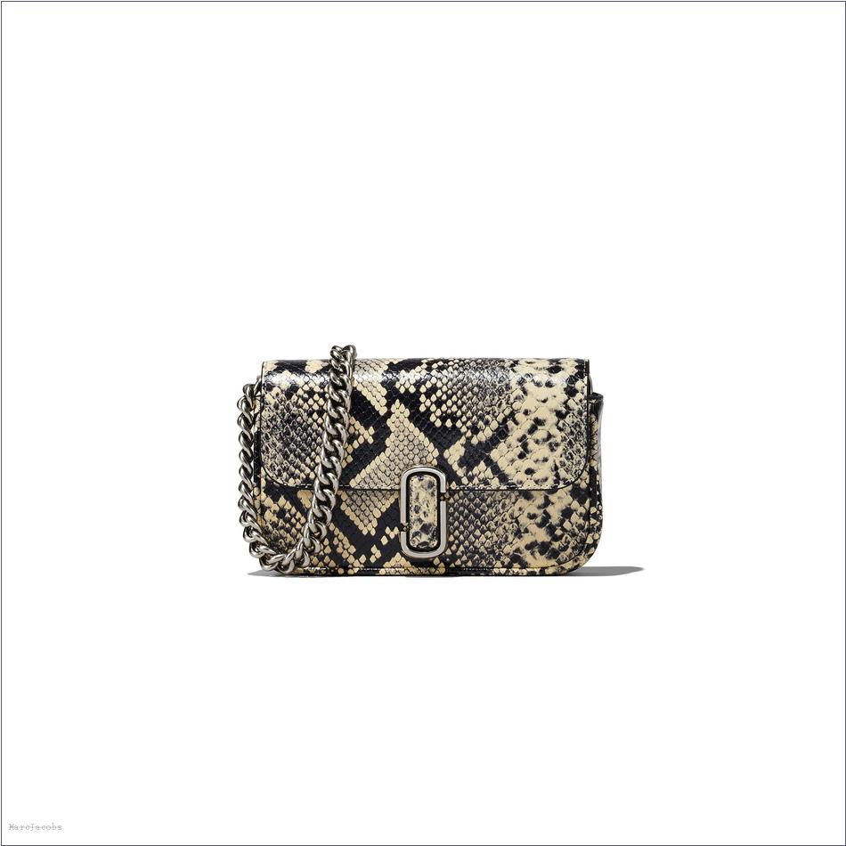  Marc Jacobs WOODASH MULTI MARCDOWN/View All Marcdown/The Snake-Embossed J Marc Mini Bag